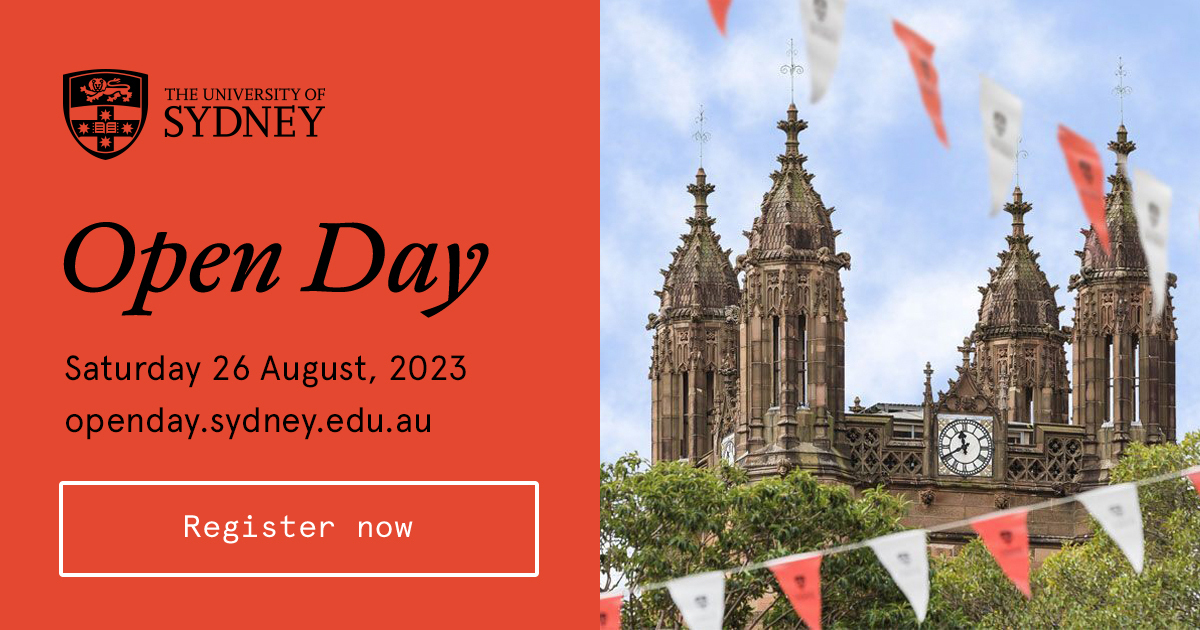 Open Day 2024 The University of Sydney